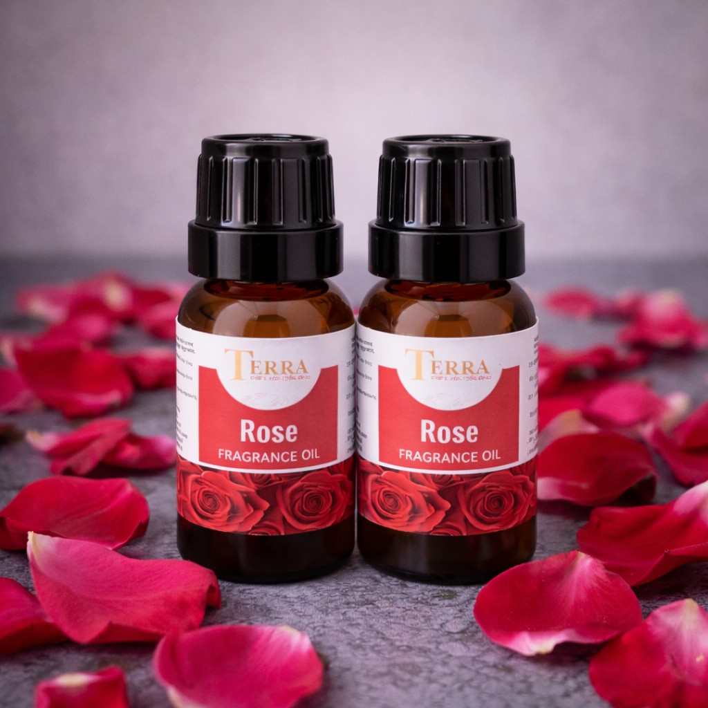 Rose Essential Oil for Diffuser – 2 Pack (15ml × 2) | Luxurious Romantic Aromatherapy